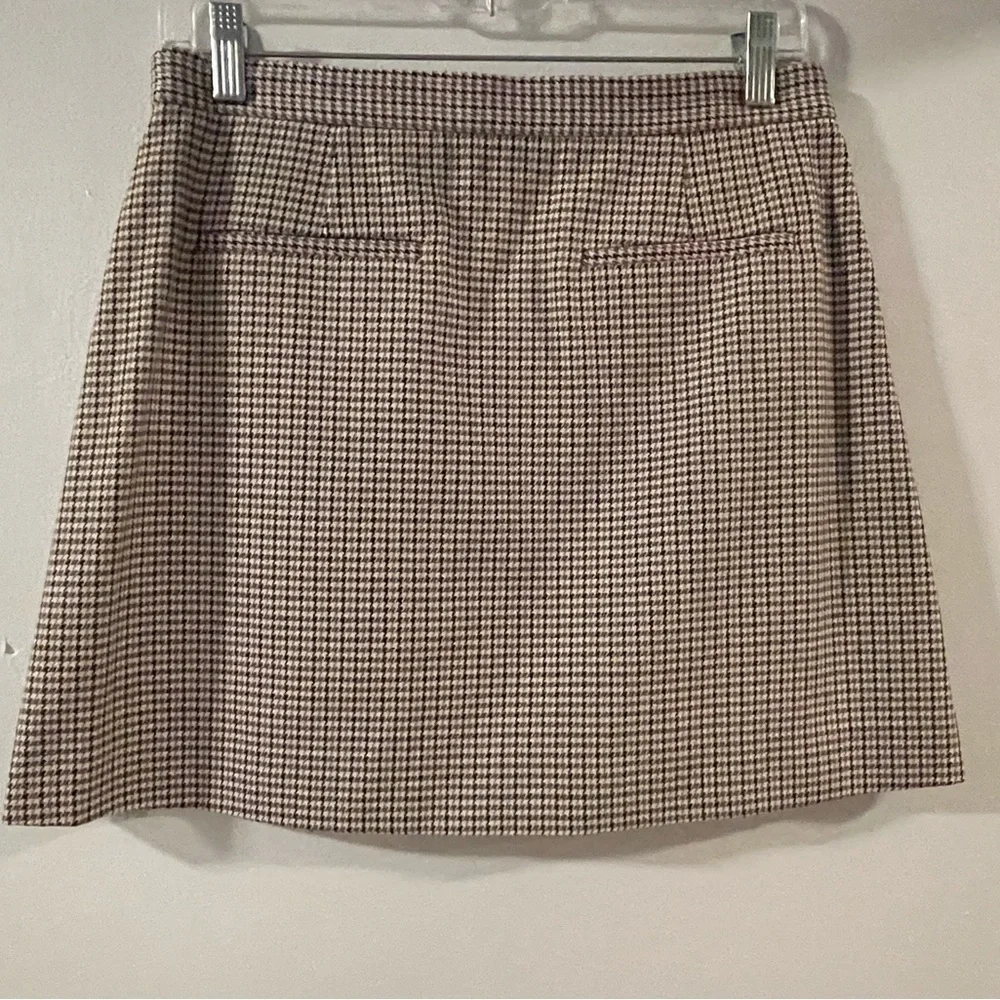 Theory Classic Plaid Skirt - Picture 2 of 3